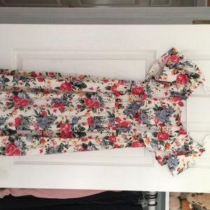 Off the shoulder high low dress